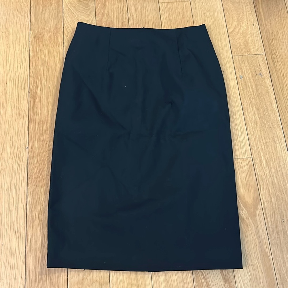 Marks And Spencer M&S School Uniform Pencil Skirt Age 10-11 Years Black
